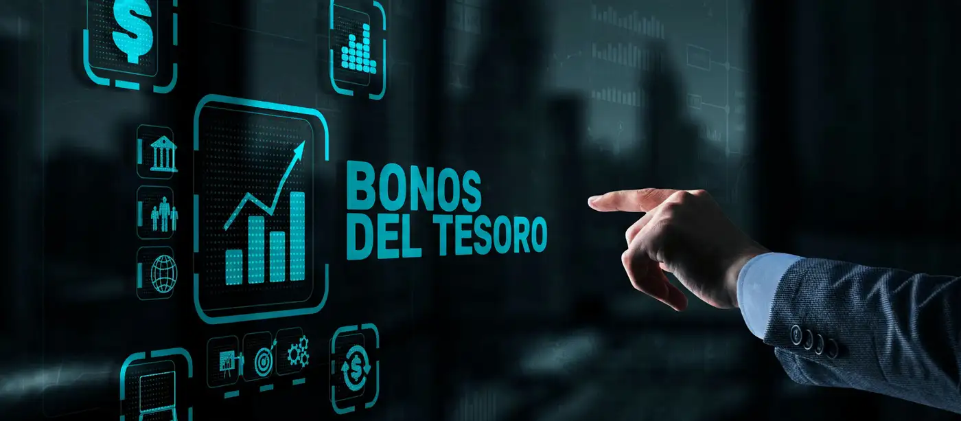 gráfico de rendimientos del Tesoro a 10 años y caída del ETF TLT